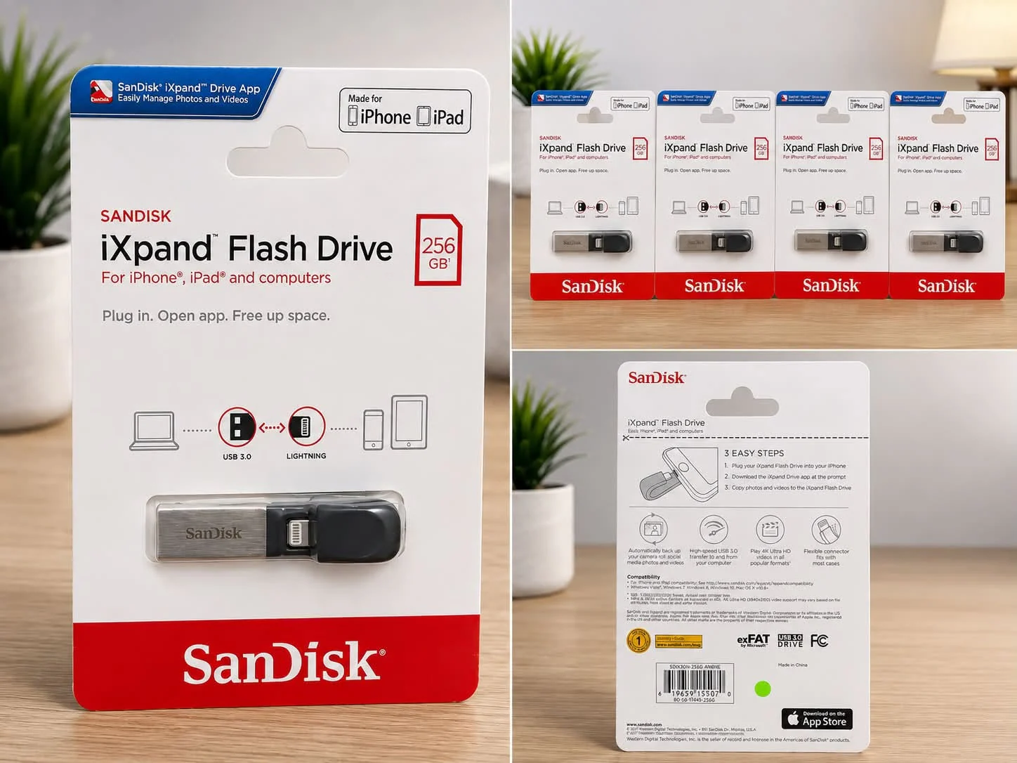 SanDisk iXpand Flash Drive 256GB